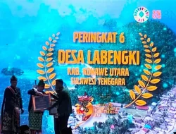 Bupati Konut Bawa Desa Labengki Peringkat 6 Nasional Desa Wisata Terbaik Kategori Desa Berkembang