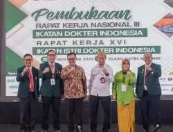 Pj Wali Kota Kendari Hadiri Rakornas ke XVI IDI dan IIDI Tahun 2023