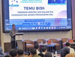 Dinas Perindustrian Kota Kendari Gelar Temu Bisnis Promosi Sentra IKM