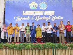 Wakili Pj Gubernur Sultra, Sekda Asrun Lio Launching Buku Sejarah dan Budaya Buton