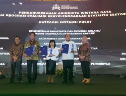 BKKBN Raih Terbaik Pertama Penghargaan Anindhita Wistara Data Penyelenggaraan Statistik Sektoral Tahun 2023