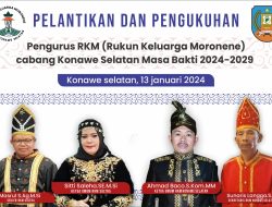 Rukun Keluarga Moronene Kabupaten Konawe Selatan Segera Dikukuhkan