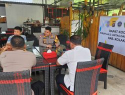 Jasa Raharja Sultra Bersama Mitra Terkait Lakukan Rapat Forum Komunikasi Lalu Lintas Kabupaten Kolut