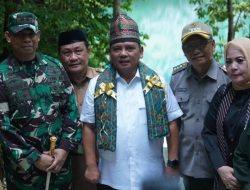 Pj Gubernur Sultra Berkunjung ke Danau Biru Kabupaten Kolut