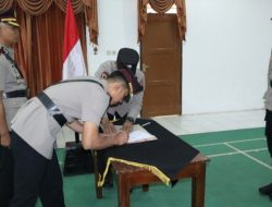 Polres Konsel Gelar Sertijab, Wakapolres Konsel Bergeser di Polres Kolaka