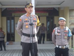 602 Personel Polresta Kendari Diturunkan untuk Pengamanan TPS di Pemilu 2024