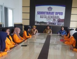 Mahasiswa Magang UHO di Sekretariat DPRD Kota Kendari Resmi Ditarik