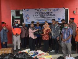 KSOP Kelas II Kendari Salurkan Bantuan untuk Korban Banjir di Kecamatan Kadia