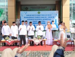 Sambut Bulan Suci Ramadhan 1445 H, Kanwil Kemenag Sultra Gelar Kirab Ramadhan Diikuti Ribuan Peserta