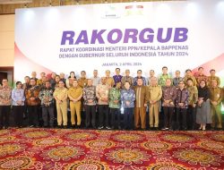 Pj Gubernur Sultra Hadiri Rakorgub Tahun 2024 di Jakarta