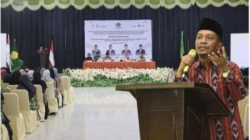Kakanwil Kemenag Sultra Buka Workshop Penerapan Metode Gasing dan Kukuhkan DPW PGMI Kabupaten Konawe