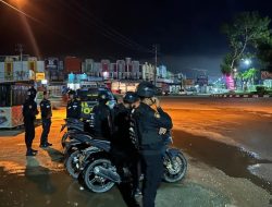 Polisi Lakukan Patroli Keamanan Malam di Kota Kendari