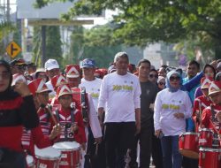 Pemkot Kendari Sukses Gelar Jalan Sehat Berhadiah 2 Tiket Umrah Rangkaian HUT ke-193 Kota Kendari