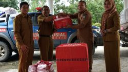 Pemprov Sultra Serahkan Bantuan kepada Korban Bencana Banjir di Konawe Utara 