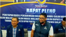 DPW NasDem Sultra Usung Irham Kalenggo dan Adi Jaya Putra Cabup Konsel 2024