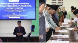 93 Pejabat Pengawas, Fungsional dan Pelaksana Lingkup Kemenag Sultra Dilantik