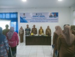 Dinas Dalduk dan KB Kendari Gelar Rapat Awal Penyusunan Profil Program Bangga Kencana Tahun 2024