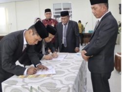 Lima Pejabat Administrator Lingkup Kanwil Kemenag Sultra Dilantik 