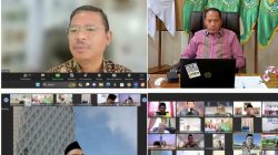 Kakanwil Kemenag Sultra Ikuti Rapat Persiapan Penyambutan Kedatangan Jamaah Haji Tahun 2024 Secara Virtual
