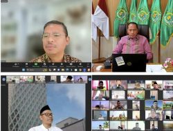 Kakanwil Kemenag Sultra Ikuti Rapat Persiapan Penyambutan Kedatangan Jamaah Haji Tahun 2024 Secara Virtual