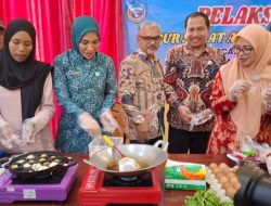 Demi Turunkan Angka Stunting, Istri Pj Bupati Busel Ikuti Masak di Dashat