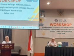 Dinas Dalduk dan KB Kendari Gelar Workshop Pemberdayaan Ekonomi Keluarga Melalui Kelompok UPPKA