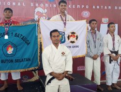 Dojo Buton Selatan Sukses Persembahkan 2 Medali di Kejurnas Shorinji Kempo RUC XVI Makassar
