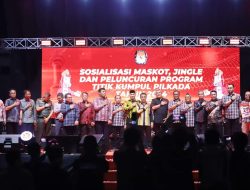 Pj Wali Kota Kendari Hadiri Sosialisasi Maskot, Jingle dan Peluncuran Program Titik Kumpul Pilkada 2024