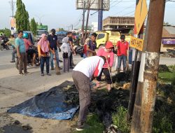 Jumat Bersih, Pemerintah Kecamatan Kendari Barat bersama Warga Lakukan Kerja Bakti