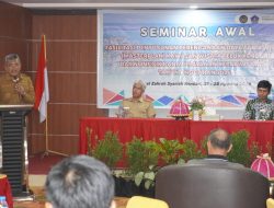 Pj Wali Kota Kendari Buka Seminar Awal Masterplan Kawasan Wisata Teluk Kendari