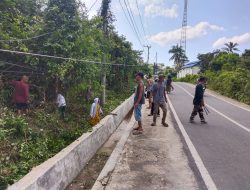 Warga Kelurahan Bungkutoko Kendari Antusias Lakukan Kerja Bakti Bersihkan Lingkungan