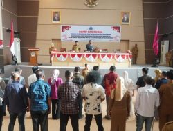 Sekretariat DPRD Kota Kendari Gelar Gladi Paripurna Pelantikan Anggota DPRD Masa Jabatan 2024-2029