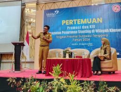 Kadis Kominfo Sultra Paparkan Materi Percepatan Penurunan Stunting Tingkat Sultra