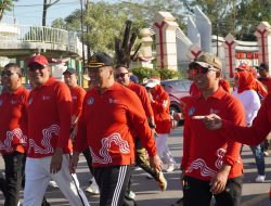 Pemkot Kendari Sukses Gelar “Jalan Sehat Merdeka” Diikuti Ribuan Orang