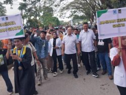 Diiringi Ribuan Simpatisan Saat Mendaftar di KPU, Ruksamin-Safei Optimis Memenangkan Pilgub Sultra