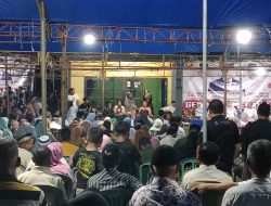 Ribuan Warga Hadiri Silahturahmi Pasangan HADIR di Kecamatan Angggaberi