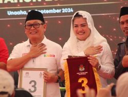 Raih Nomor Urut 3 Pilkada Konawe, Harmin-Dessy Sebut Ini Nomor Kemenangan