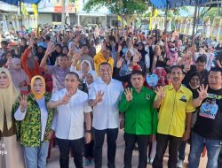 Kampanye di Mandonga, Pasangan AJP-ASLI Siap Jaminkan Diri untuk Kemajuan UMKM di Kendari