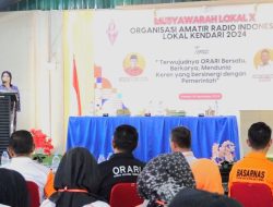 Wakili Pj Wali Kota Kendari, Kadis Kominfo Buka Musyawarah ke-X Orari Lokal Kendari 2024