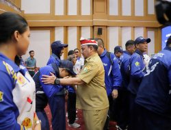 Pj Gubernur Resmi Lepas Kontingen Sultra Menuju PON Aceh-Sumut 2024