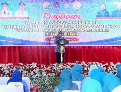 Kelurahan Lapulu Wakili Kota Kendari Lomba 10 Program PKK Tingkat Provinsi Sultra