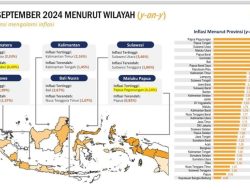 Angka Inflasi Sultra, Ketiga Terendah di Tingkat Nasional