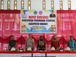 Pj Bupati Konawe Pimpin Rapat Evaluasi Percepatan Penurunan Stunting 2024