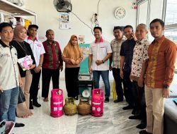 Pertamina Patra Niaga Sulawesi Bersama Pemerintah Kota Kendari Lakukan Sidak Pelaku Usaha Laundry, Tukar LPG 3 Kg dengan Bright Gas