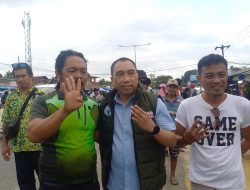 Blusukan ke Pasar Tradisional, Cawawali Kota Kendari Andi Sulolipu Bakal Tingkatkan Kesejahteraan Pedagang 