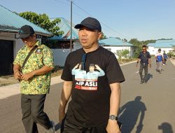 Cawawali Kota Kendari Andi Sulolipu Blusukan di Kolam Retensi Boulevard