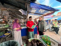 Cawawali Kota Kendari Andi Sulolipu Tampung Aspirasi Masyarakat di Pasar Andounohu 