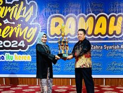 Disdalduk dan KB Kota Kendari Raih Juara Umum Family Gathering Tingkat Sultra