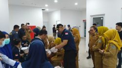 75 Pejabat Pemkot Kendari Jalani Tes Urine yang Dilaksanakan Polda Sultra