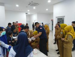 75 Pejabat Pemkot Kendari Jalani Tes Urine yang Dilaksanakan Polda Sultra